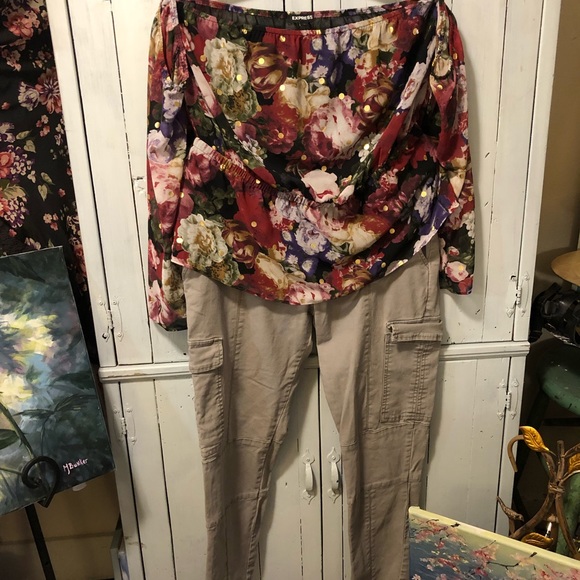 Women’s utility khaki pants, Joe’s Jeans size 32P - Picture 5 of 5